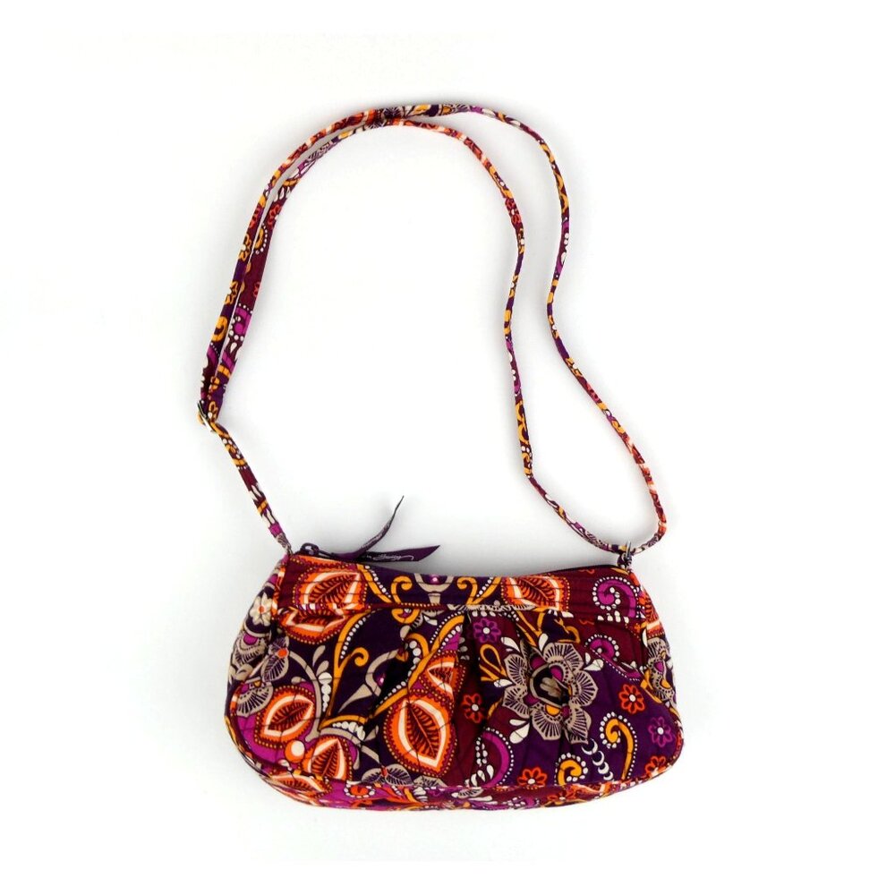 Vera Bradley Safari Sunset Mirror‎ & Frannie Crossbody Shoulder Bag